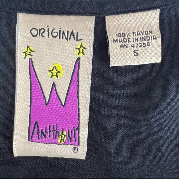 ORIGINAL ANTHONY Black Embroidered Boho Maxi Dress - Picture 7 of 8